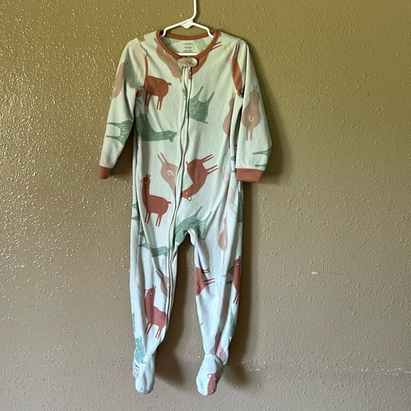 Llama footie pjs - Picture 1 of 2